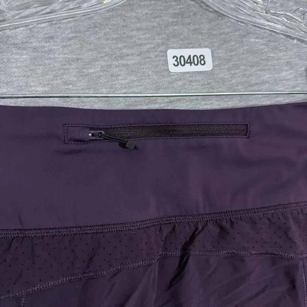 Athleta Women's Size Small Purple Nylon Run With It Skort